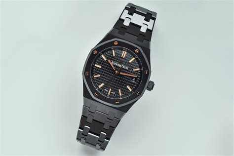 audemars piguet gold and black|audemars piguet black ceramic.